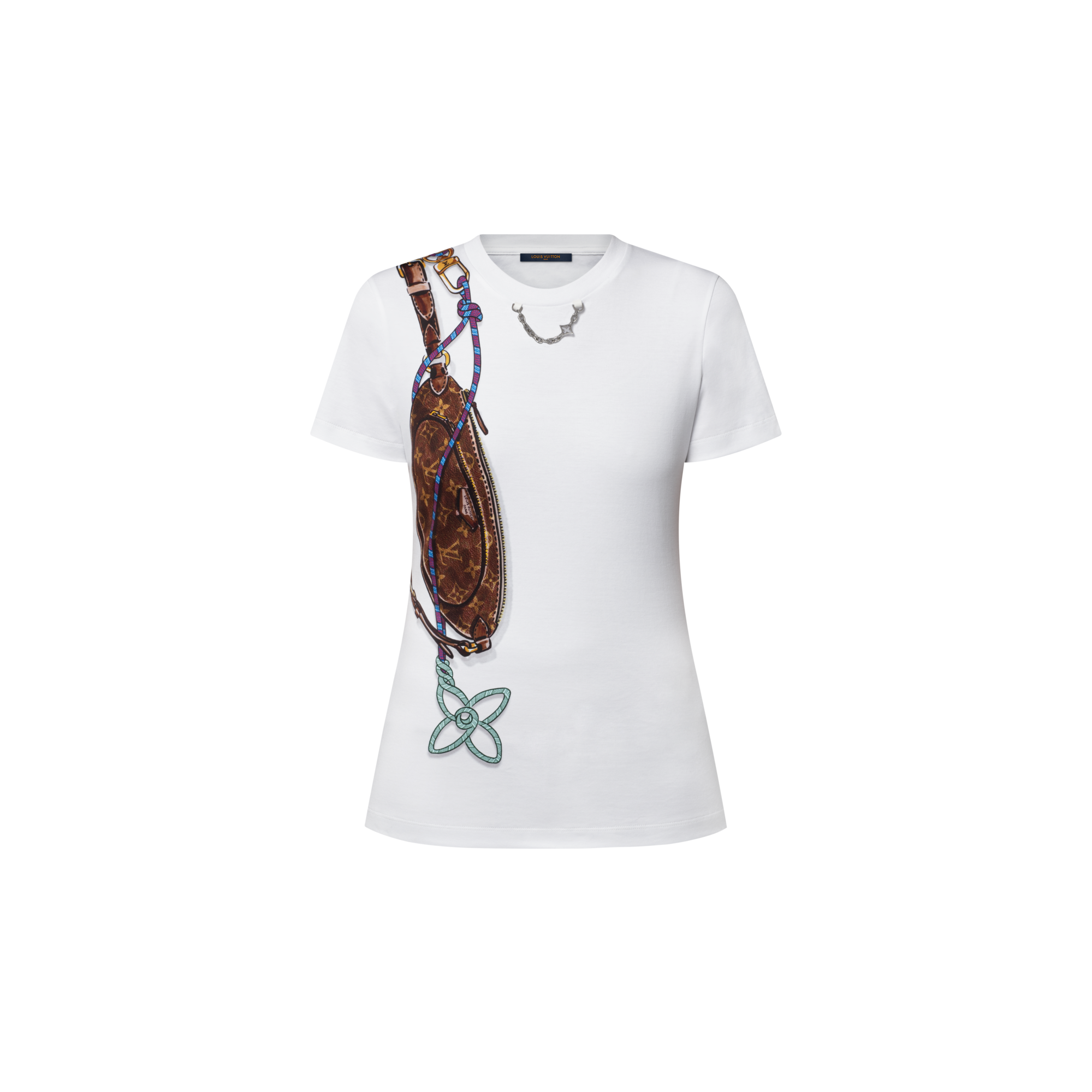 Louis Vuitton ロゴプリント Tシャツ XS レディース ウィメンズ Tシャツ | ルイ・ヴィトン 公式サイト - ハイ